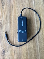 IK Multimedia iRig Pre 2 Microphone Interface for Smartphone, Tablet, Camera