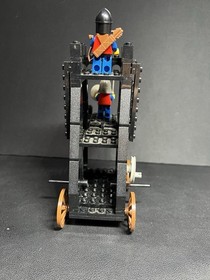 Lego 6061 Siege Tower Legoland Castle System 100% Complete w/ Box & Instructions