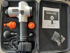 Massage Gun Percussion Massager Deep Tissue Muscle Vibrating Relaxing 4 Heads