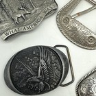Belt Buckle Lot Of Western & Misc Buckles Including STAR TREK / 1981 Bergamot ++ — photo 3