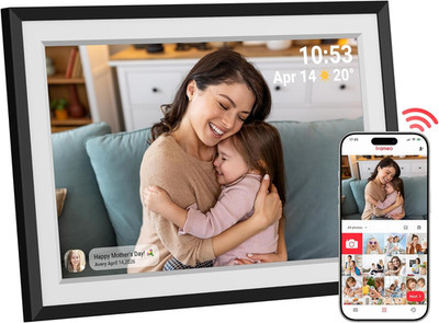 Frameo 10.1'' Wi-Fi Digital Photo Frame - Perfect Gift for Loved Ones
