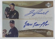 2005 Upper Deck Reflections Dual Signature Ian Snell Jose Capellan Auto 0j6