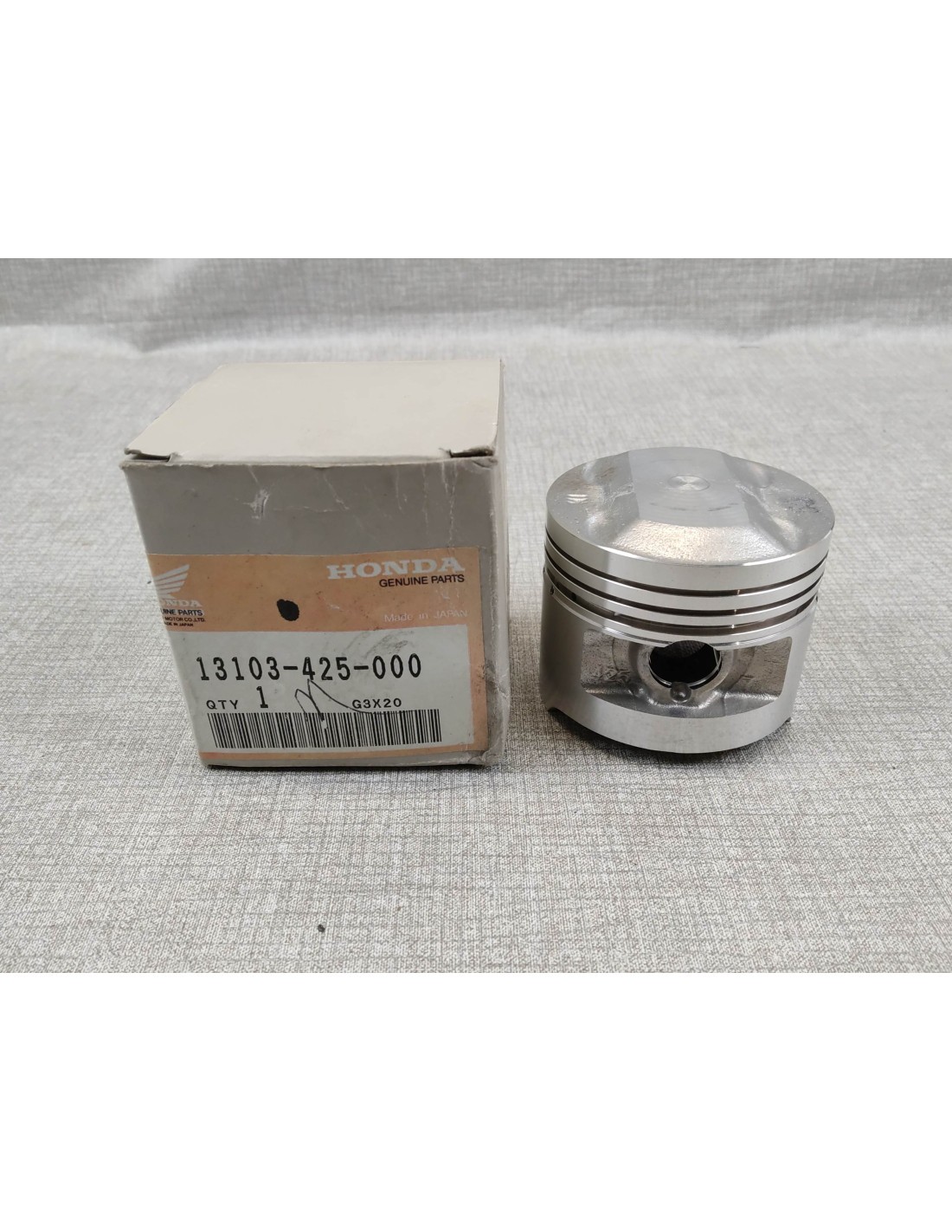 Piston nu +0.50 Honda CB750KZ idéal pour réaléser un cylindre de moto usé