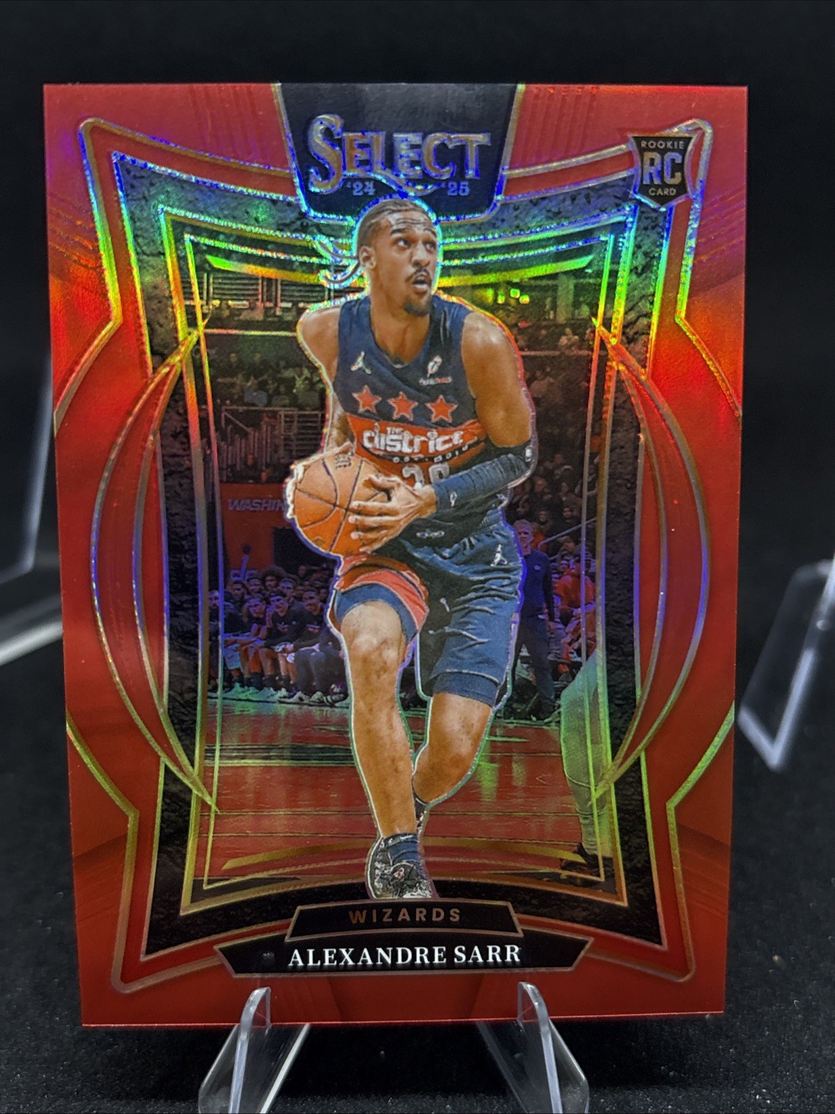 2024-25 Select ALEXANDRE SARR #73 RC Rookie Concourse Level Red Prizm #/199