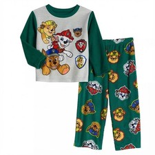 Paw Patrol Toddler Boy's Soft Fleece Long-Sleeved Character Pajama Set