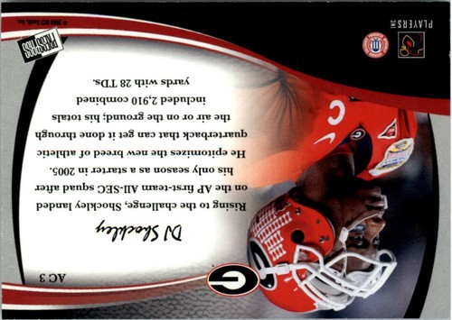 2006 Press Pass Legends All Conference #AC3 D.J. Shockley - FB - Picture 2 of 2