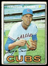 1967 Topps Ferguson Jenkins #333 Chicago Cubs