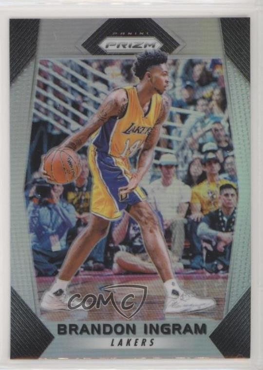 2017-18 Panini Prizm Silver Prizm Brandon Ingram #284 1bu3