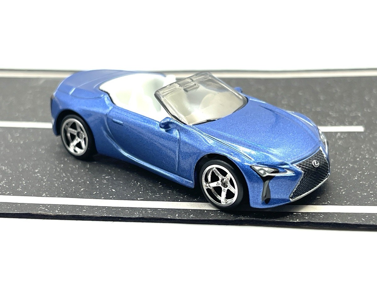 LOOSE Matchbox 2021 Lexus LC 500 (blue) #25/125 SUPER CUSTOM WHEEL