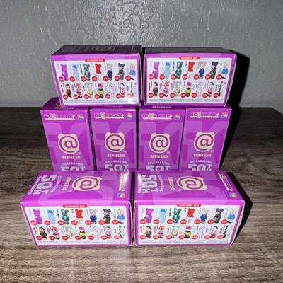 Bundle Lot of 8 Bearbrick Series 50 New Sealed Blind Boxes Medicom Toy