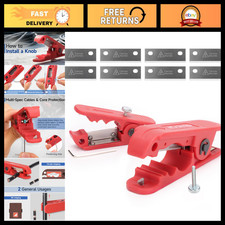 Round Cable Stripper Tool for AWG 12 to 4/0 - Heavy Duty Wire Stripping Device