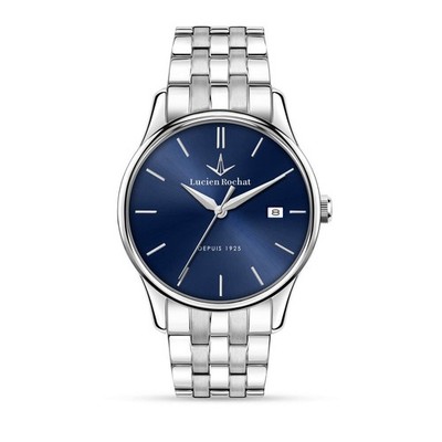 Lucien Rochat Montreux - Herrenuhr Stahl blau (R0453115006)