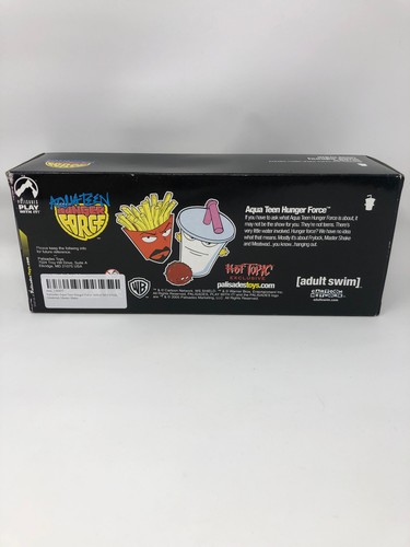 Palisades Aqua Teen Hunger Force Action Set Frylock, Meatwad, Master Shake - Picture 3 of 8