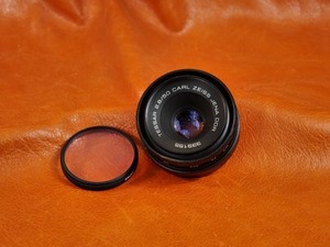 #4326 Carl Zeiss Jena DDR Tessar 50mm F2.8 Lens M42 mount