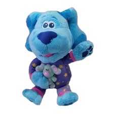 Blue  s Clues  You Bedtime Blue 13" Plush Light-Up Musical Stuffed  TESTED 