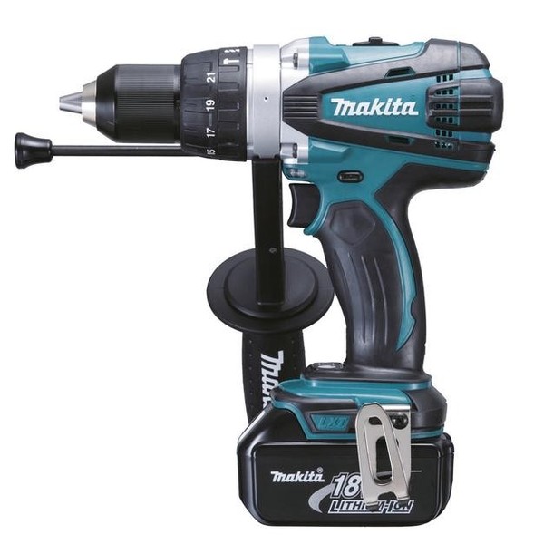 Makita Akku-Schlagbohrschrauber DHP458RTJ 18V 91/58 Nm 2X5,0Ah-image