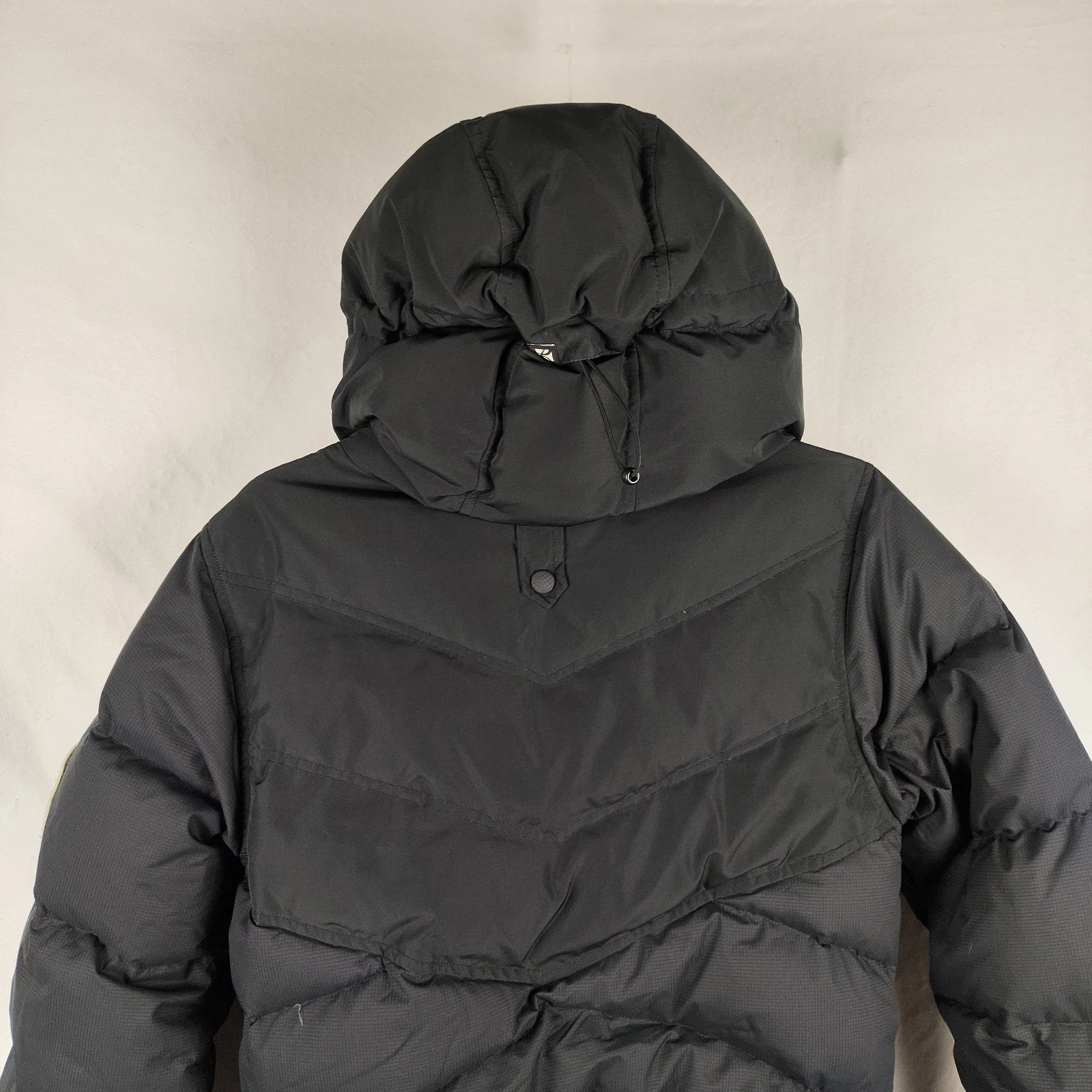 Holden Jacket Mens Large Black Hooded Puffer Full Zip Insulated Winter Coat - product detail image 10