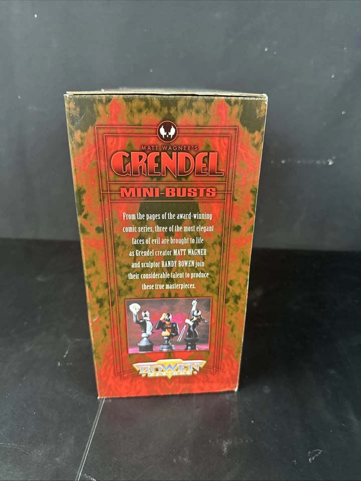 Minibustos Matt Wagner's Grendel Paquete Triple 789/1000 Bowen Designs Nuevo Foto 2 de 3