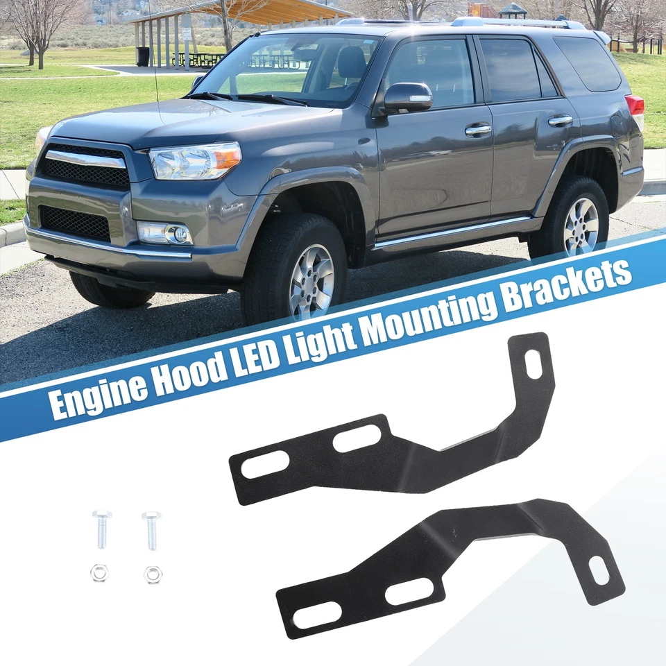 1 Set Cappuccio LED Luce Supporto Staffa Kit per Toyota 4Runner 2010-2022 Foto 2 de 4