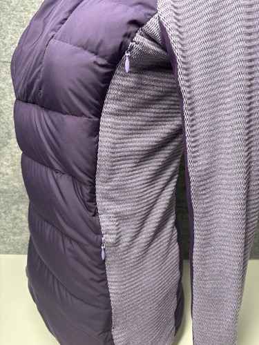 Chaqueta Lululemon Mujer 4 Púrpura Pelusa Pullover Atlético 800 Plumón de Ganso Relleno - Imagen 2 de 8