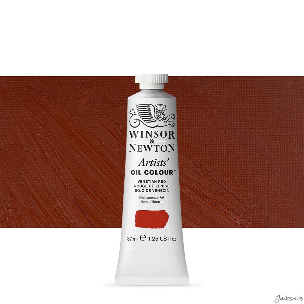 Winsor & Newton Artists' Oil Paint Synthetic Iron Oxide 37ml Venetian Red