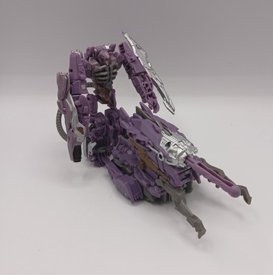 Transformers Shockwave w Fusion Tank Dark Of The Moon Cyberverse Decepticon