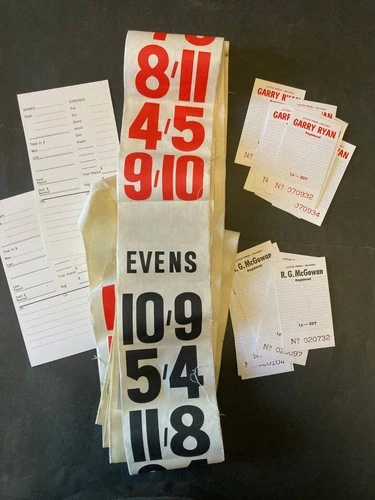 Bookmakers Vintage lot of Items
