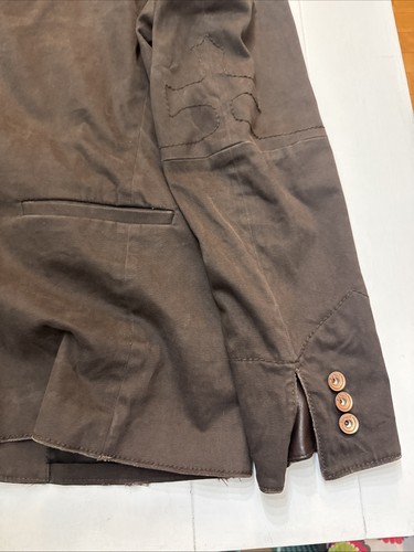 Howe Very Cool VTG And Western Looking Suit Jacket Mens Brown Size 40 - Picture 18 of 24