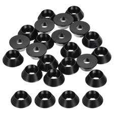 M4 Cone Cup Countersunk Washers, 20 Pcs Anodized Aluminum Gaskets Cup Head Washe