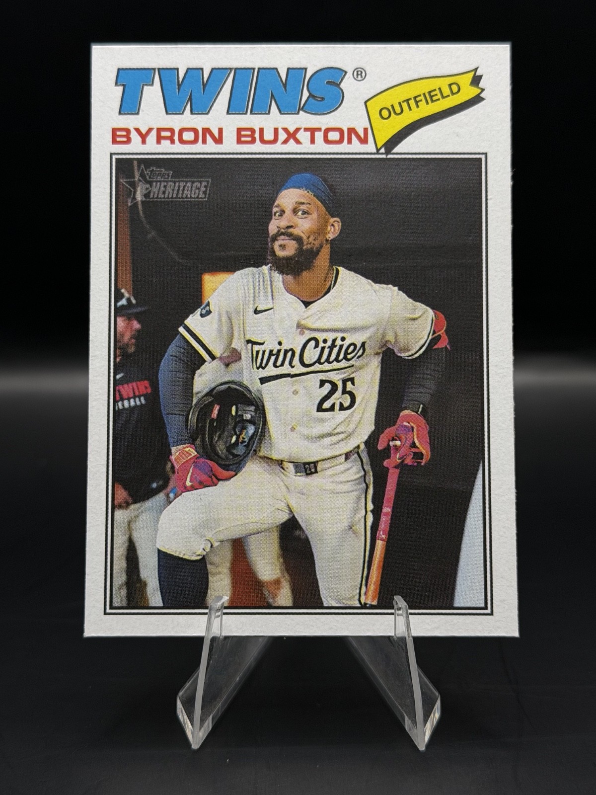 2026 Topps Heritage - Byron Buxton #253 -Image Variation SP - Minnesota Twins
