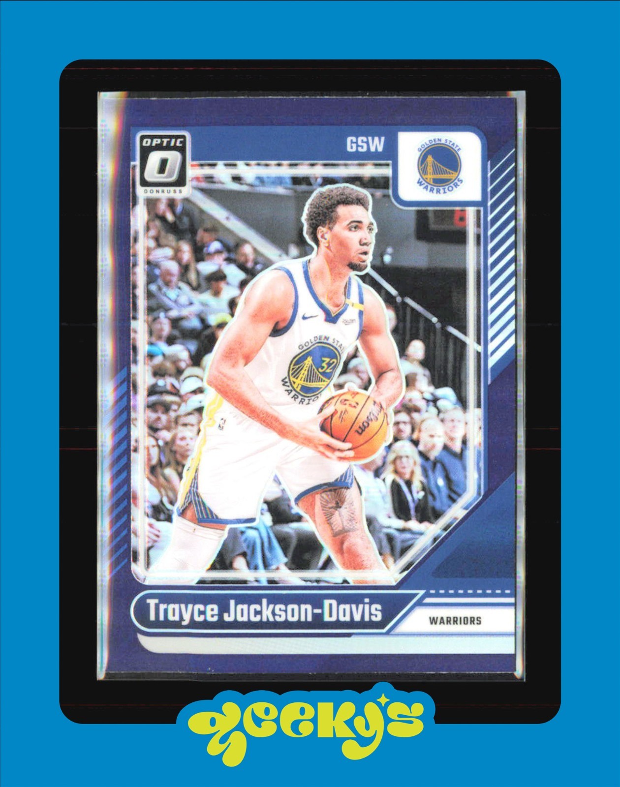 2024-25 Panini Trayce Jackson-Davis #210 Purple Warriors $2 MIN ORDER
