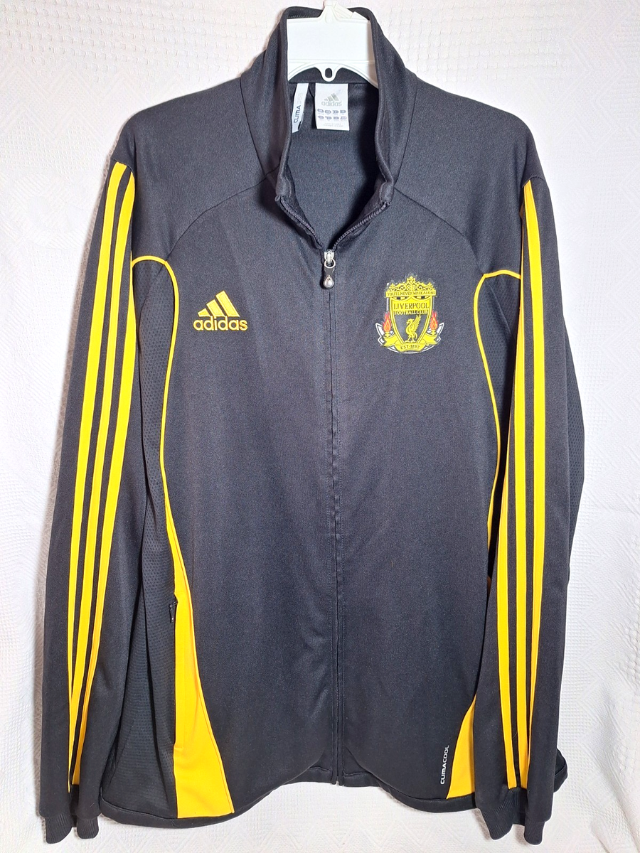Vintage Adidas Track Jacket XL Liverpool Football Club 1892 Black