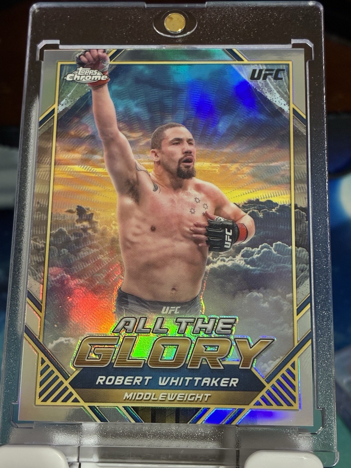 Robert Whittaker CASE HIT SSP ALL THE GLORY 2024 Topps Chrome UFC