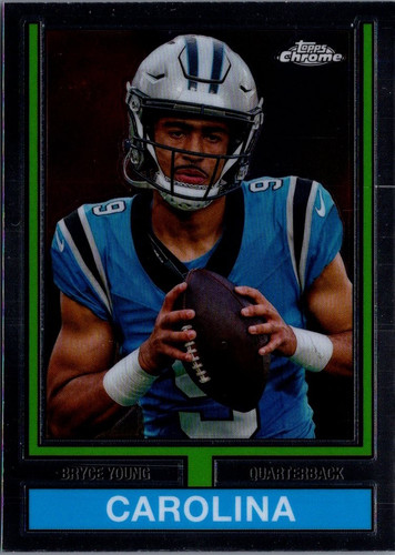 2024 Topps Chrome '74 Topps #74TF23 Bryce Young Carolina Panthers