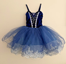 Weissman Dance Costume Blue Princess 5-6T