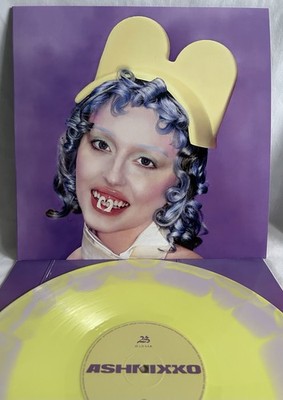 IN HAND!! ASHNIKKO Smoochies CANDY PURPLE & YELLOW Vinyl LP