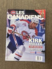 Les Canadiens Magazine *Kirk Muller* 1992-93 Vol 8 No 6 Playoff Issue