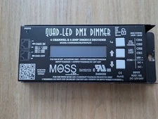 Used Moss Quad-LED DMX - 4 Channel Dimmer