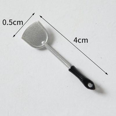 1/12 Dollhouse Fry Pan Saucepan Dollhouse Mini Kitchen Cookware Accessories