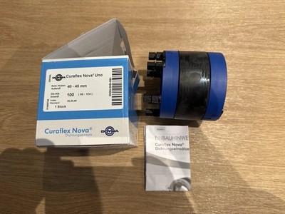 Doyma Curaflex Nova Uno Dichtungseinsatz 40 45 mm für Kernbohrung 100 mm NEU OVP