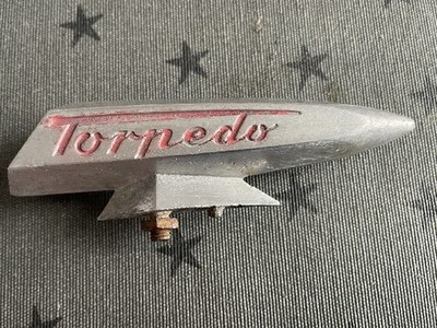Fahrrad / Moped Schutzblechfigur- Emblem- Steuerkopfschild | TORPEDO Frankfurt 