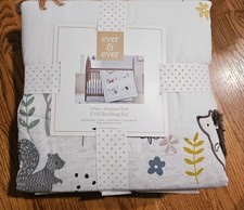 Ever Ever Woodland Walk 3 Piece Crib Bedding Set