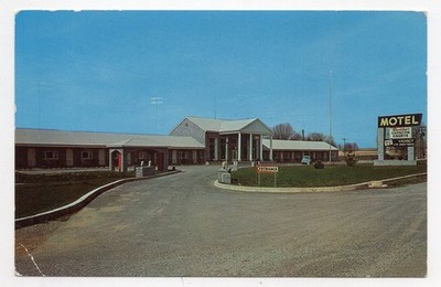 1950s? Chrome - Beckley's Catoctin Court Motel and Restaurant - Frederick, MD