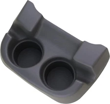 Center Console Cup Holder Dark Flint Compatible with 1999-2007 Ford F250 F350...