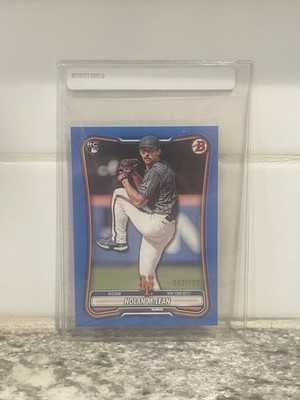 2026 Bowman - NOLAN MCLEAN Rookie RC Blue Parallel /150 New York Mets