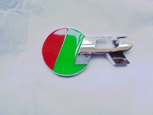 GENUINE SILVER JAGUAR R BADGE X.K. C2Z29466 FOR MODELS XF, XF-SPORT, XE, I-PACE