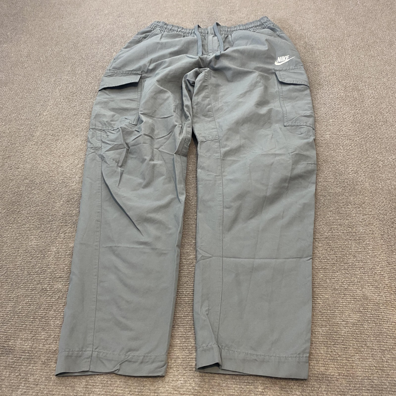 Mens Medium Gray Casual Elastic Waist Drawstring Dd5207-084