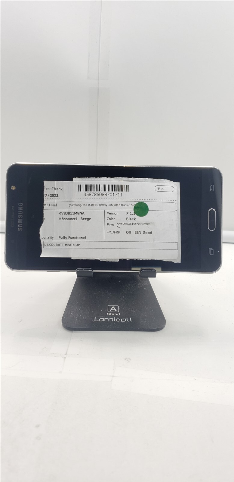 Samsung Galaxy J5 Dual SIM 16GB Black SM-J510FN (Unlocked) Reduced Price! DW5905