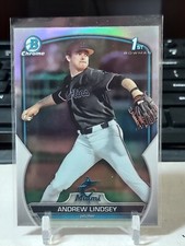 2023 Bowman Draft Chrome Andrew Lindsey 1st BDC-18 Prospect Maimi Marlins