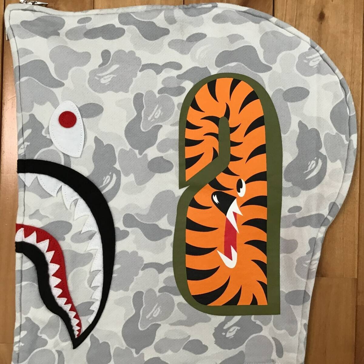 Harajuku Store Camo BAPE Separate shark full zip hoodie A Bathing